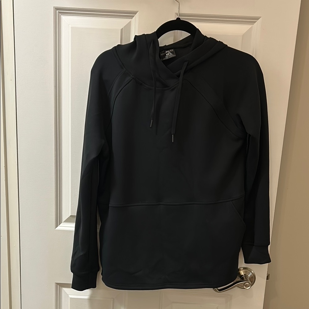 🎁   32 Heat Black athletic hoodie